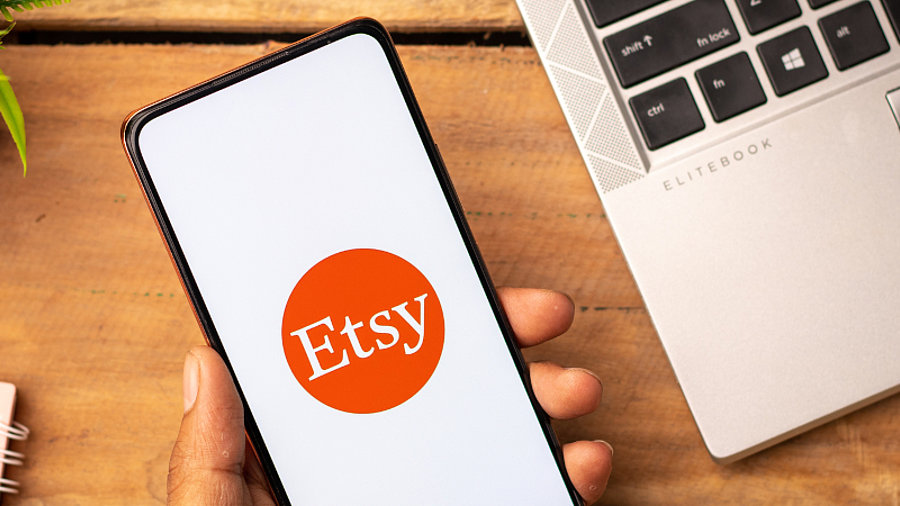 Etsy-Logo auf Smarthone 