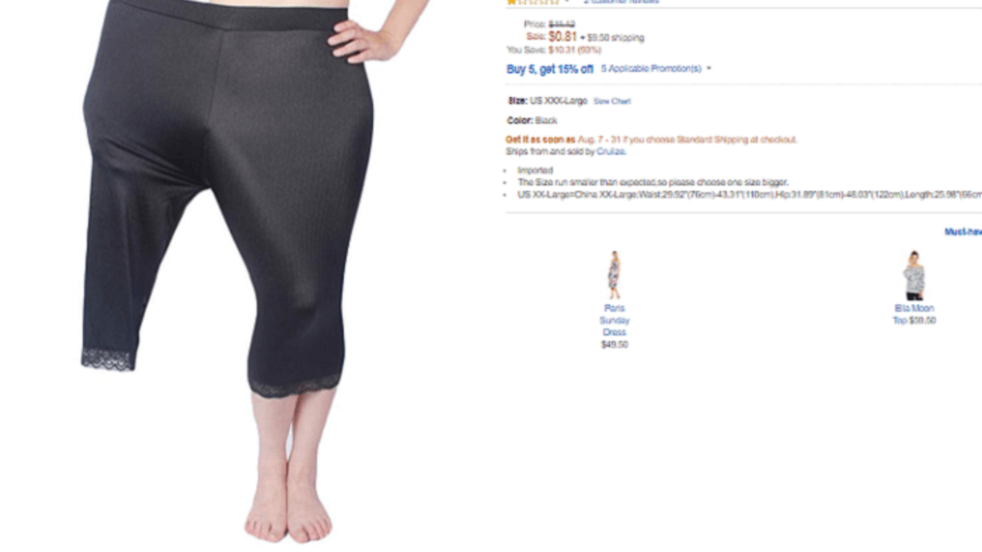 Plus Size Leggins bei Amazon