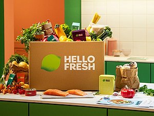 Kochbox des Mutterkonzerns HelloFresh