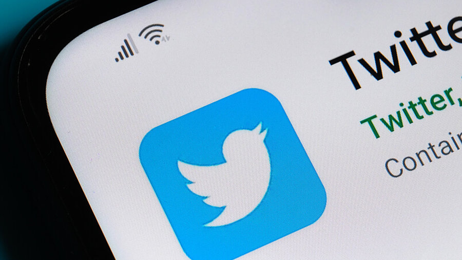 Twitter App auf Smartphone