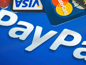 PayPal mit Kreditkarten