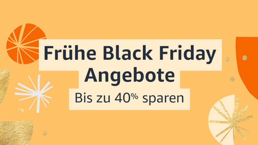 Amazon lockt mit Frühen Black Friday Angebote