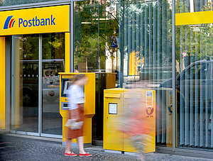 Postbank Filiale in Innenstadt