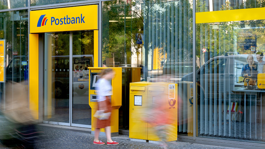 Postbank Filiale in Innenstadt