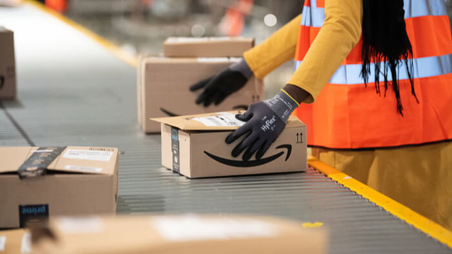 Logistik-Arbeiter Amazon