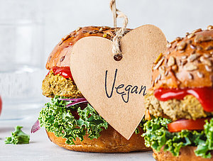 Veganer Burger