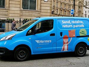 Hermes UK Lieferwagen