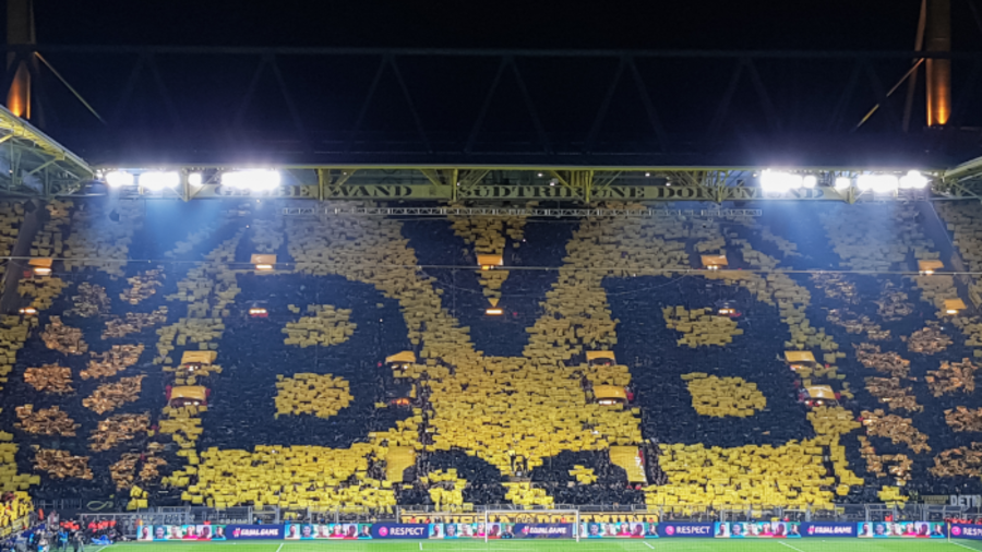 BVB: Fußballfans im Stadion