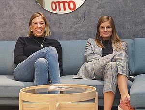 Jenny Feldmann und Anne Dirfard