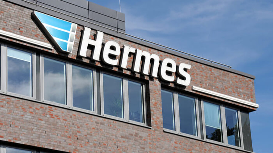 Hermes Logo Firmenzentrale