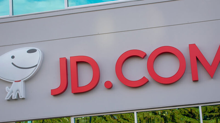 JD.com Schriftzug