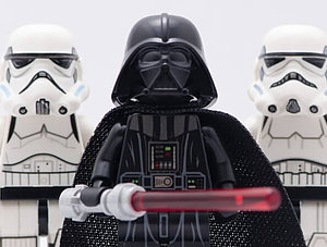 Lego-Figuren im Star Wars-Look