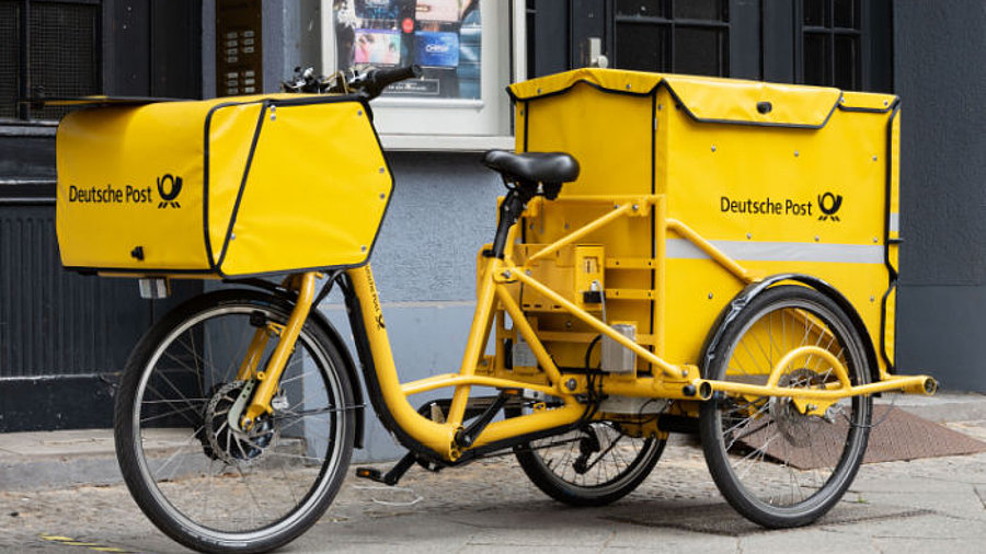 Zustellrad Deutsche Post