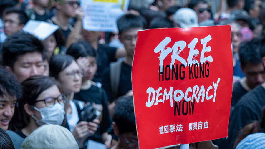 Proteste in Hongkong