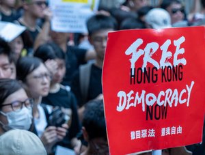 Proteste in Hongkong