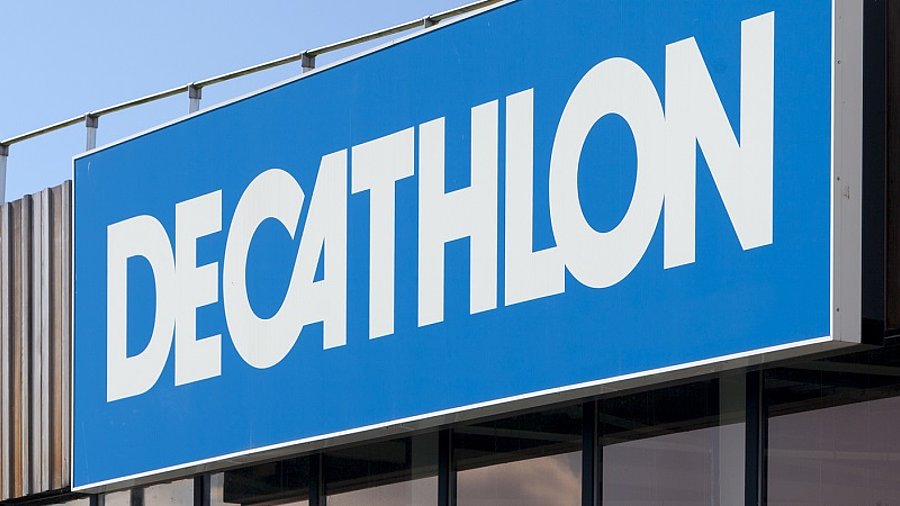 Decathlon-Logo an Filiale