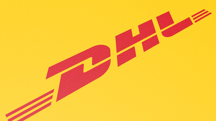 DHL Schriftzug