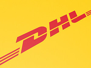 DHL Schriftzug