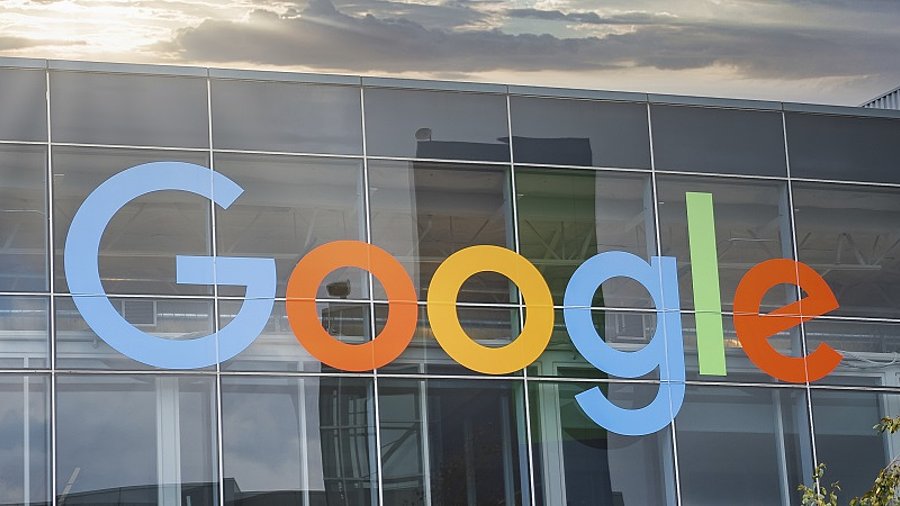 Google-Logo an Zentrale