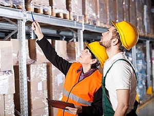 Arbeit in der Logistik