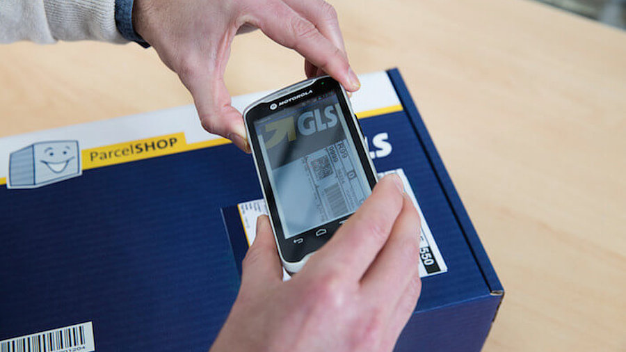 Barcode-Scannen mit der GLS-App