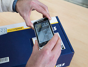 Barcode-Scannen mit der GLS-App