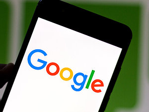 Google auf Smartphone