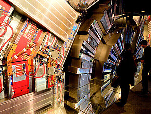 Inneres des Large Hadron Collider - CERN 