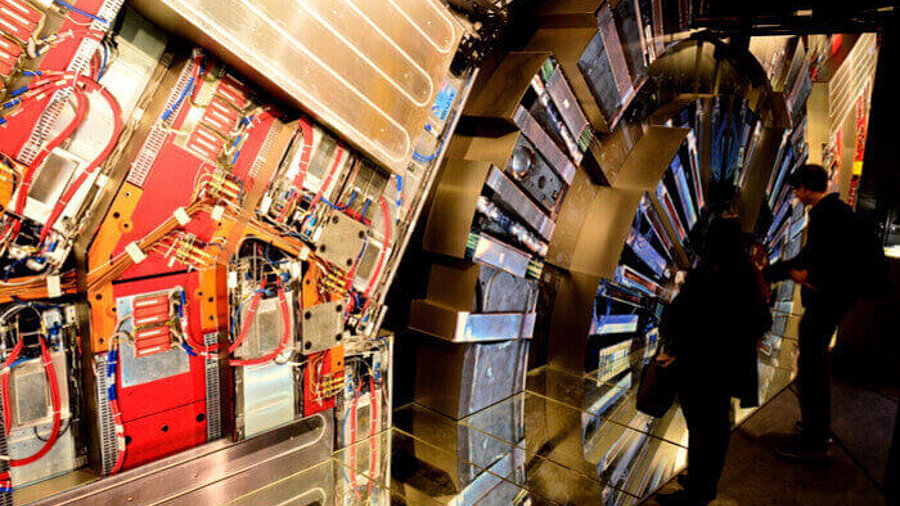 Inneres des Large Hadron Collider - CERN 