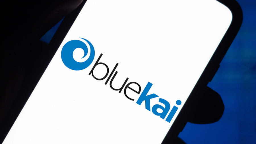 Bluekai-Logo auf Smartphone