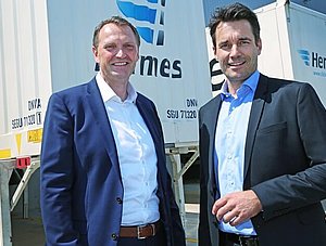 Hermes kooperiert mit Gebrüder Weiss.