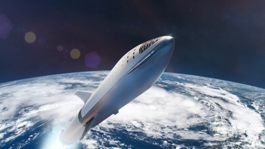 SpaceX-Raumschiff