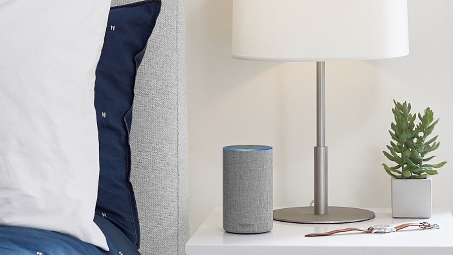 Echo-Lautsprecher von Amazon im Einsatz