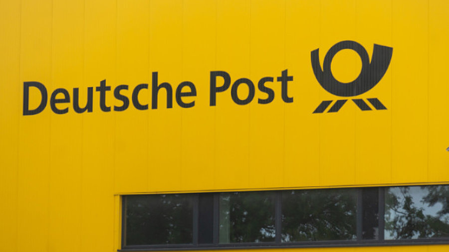 Deutsche Post Logo Gebäude