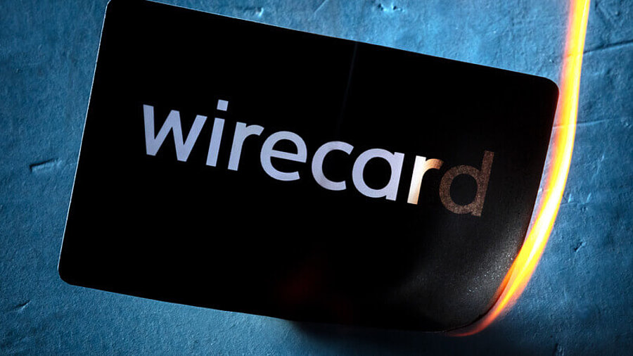 Wirecard-Karte brennt