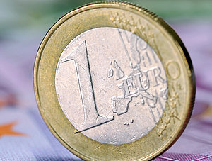 1-Euro-M&uuml;nze