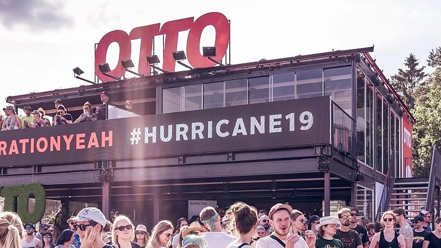 Haus von Otto auf dem Hurricane 2019