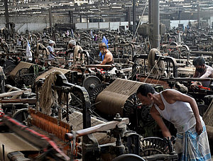 Fabrik in Dhaka, Bangladesch