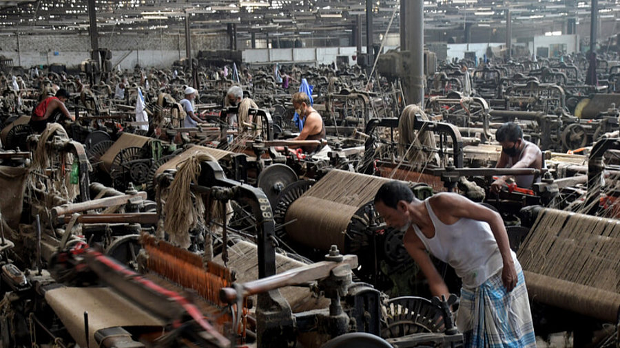 Fabrik in Dhaka, Bangladesch