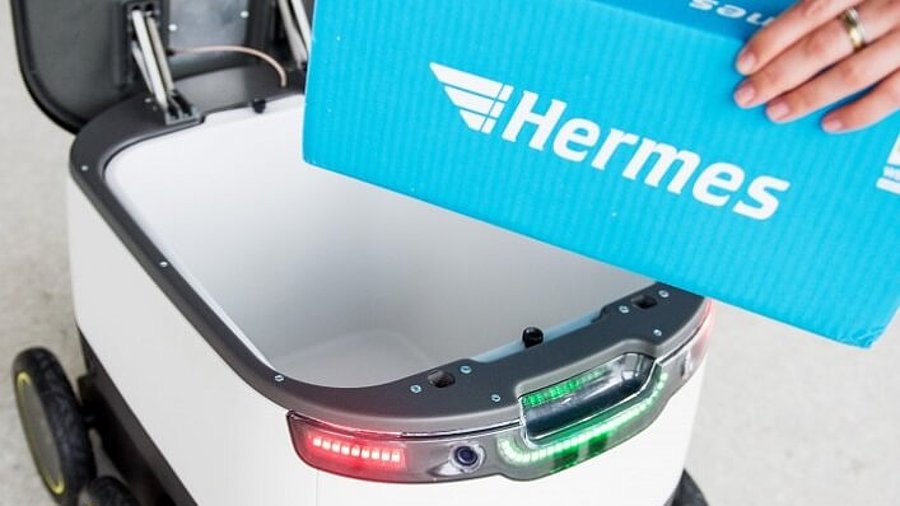 Hermes testet Roboter