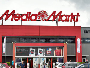 Filiale der Elektrokette MediaMarkt