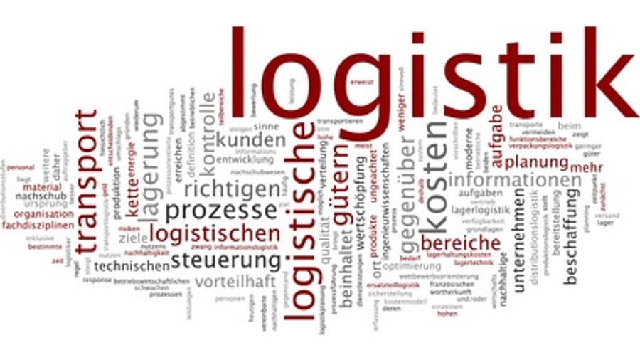 Logistik Wortwolke