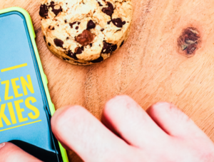 Cookie-Hinweis auf Smartphone und Cookies