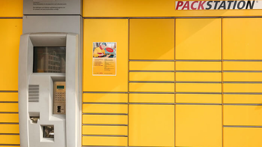 Packstation der Deutschen Post