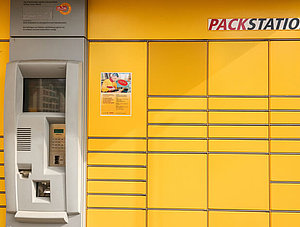 Packstation der Deutschen Post