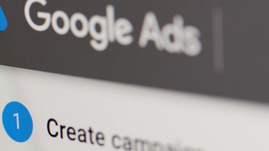 Browser mit Google Ads Seite