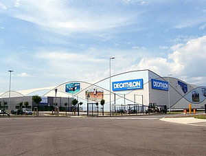 Decathlon Lager in Schwetzingen 