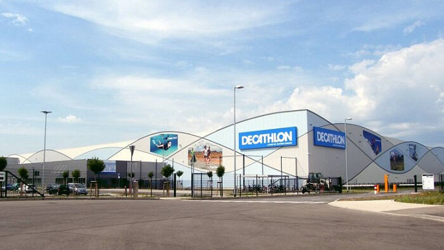 Decathlon Lager in Schwetzingen 