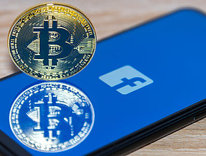 Facebook-Smartphone mit Bitcoin