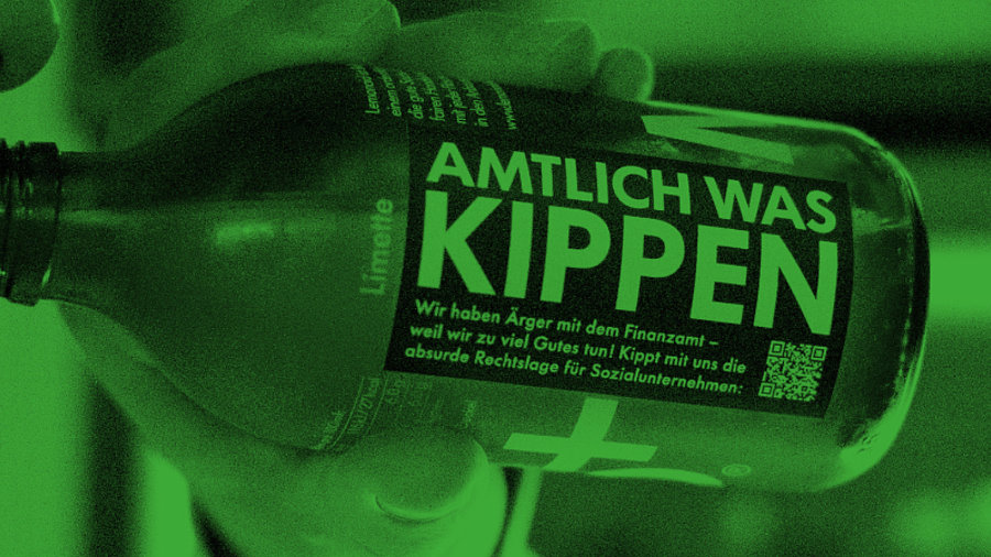 Petitionsbild &bdquo;Amtlich was kippen&ldquo; der Limonadenmarke Lemonaid